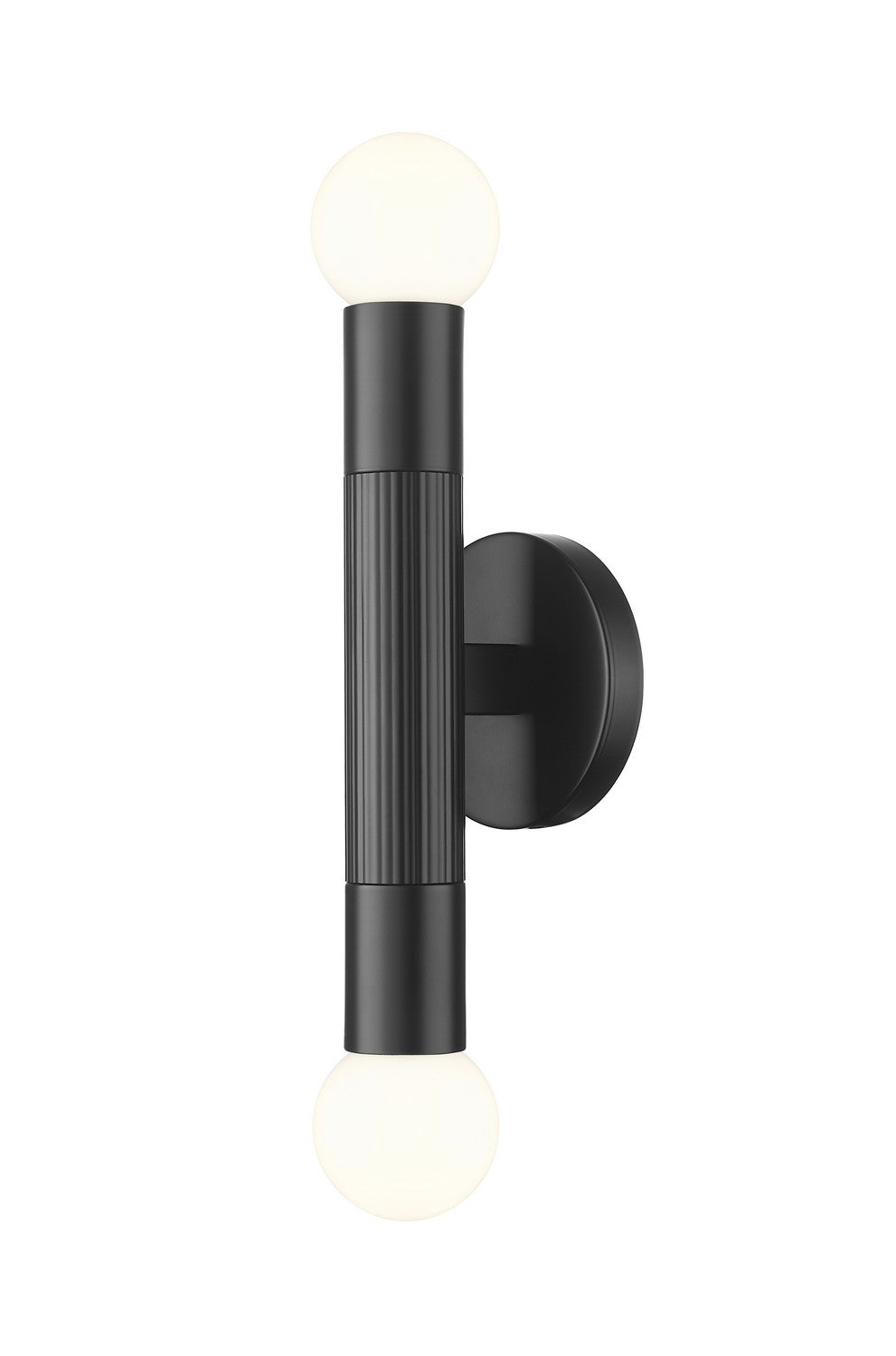 Z-Lite Canada - Two Light Wall Sconce - Stari - Matte Black- Union Lighting Luminaires Decor