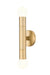 Z-Lite Canada - Two Light Wall Sconce - Stari - Modern Gold- Union Lighting Luminaires Decor