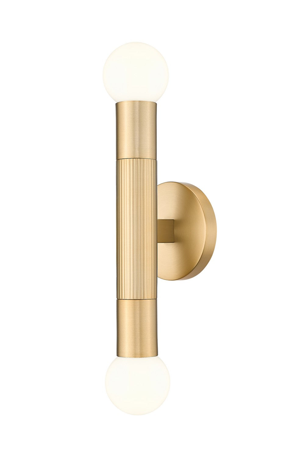 Z-Lite Canada - Two Light Wall Sconce - Stari - Modern Gold- Union Lighting Luminaires Decor