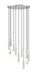 Z-Lite Canada - 11 Light Chandelier - Stari - Brushed Nickel- Union Lighting Luminaires Decor