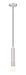 Z-Lite Canada - One Light Pendant - Stari - Brushed Nickel- Union Lighting Luminaires Decor