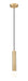 Z-Lite Canada - One Light Pendant - Stari - Modern Gold- Union Lighting Luminaires Decor
