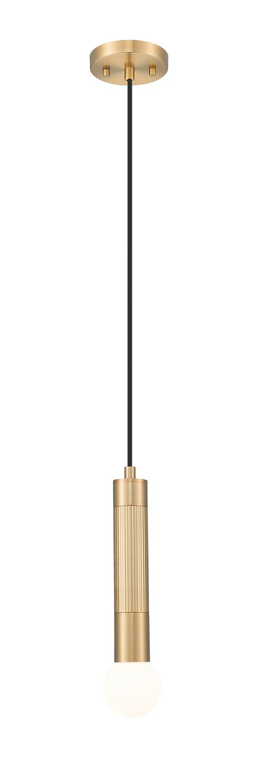 Z-Lite Canada - One Light Pendant - Stari - Modern Gold- Union Lighting Luminaires Decor