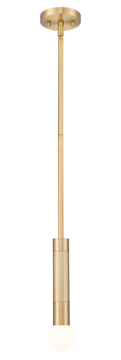 Z-Lite Canada - One Light Pendant - Stari - Modern Gold- Union Lighting Luminaires Decor