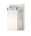 Z-Lite Canada - One Light Wall Sconce - Danica - Brushed Nickel- Union Lighting Luminaires Decor