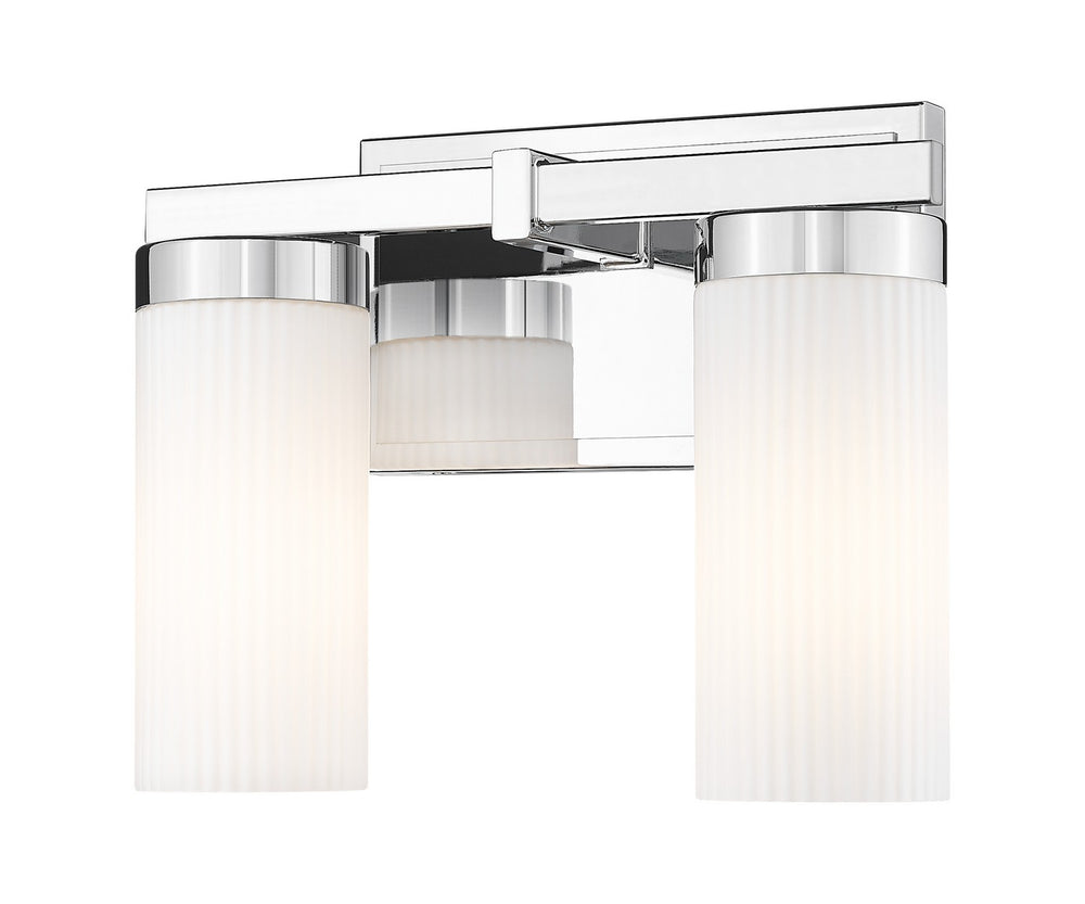 Z-Lite Canada - Two Light Vanity - Danica - Chrome- Union Lighting Luminaires Decor