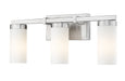 Z-Lite Canada - Three Light Vanity - Danica - Brushed Nickel- Union Lighting Luminaires Decor
