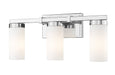Z-Lite Canada - Three Light Vanity - Danica - Chrome- Union Lighting Luminaires Decor