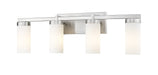Z-Lite Canada - Four Light Vanity - Danica - Brushed Nickel- Union Lighting Luminaires Decor