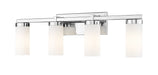Z-Lite Canada - Four Light Vanity - Danica - Chrome- Union Lighting Luminaires Decor