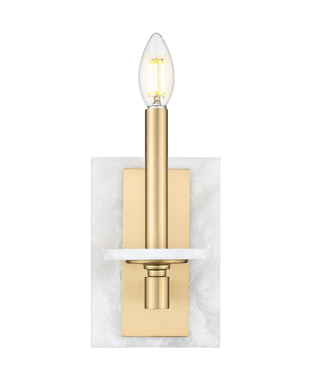 Z-Lite Canada - One Light Wall Sconce - Kaden - Modern Gold- Union Lighting Luminaires Decor