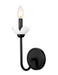 Z-Lite Canada - One Light Wall Sconce - Allistair - Matte Black- Union Lighting Luminaires Decor