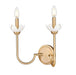 Z-Lite Canada - Two Light Wall Sconce - Allistair - Modern Gold- Union Lighting Luminaires Decor
