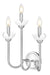 Z-Lite Canada - Three Light Wall Sconce - Allistair - Brushed Nickel- Union Lighting Luminaires Decor