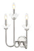 Z-Lite Canada - Three Light Wall Sconce - Allistair - Polished Nickel- Union Lighting Luminaires Decor