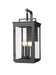 Z-Lite Canada - Four Light Outdoor Wall Mount - Hartwell - Sand Black- Union Lighting Luminaires Decor