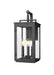 Z-Lite Canada - Three Light Outdoor Wall Mount - Hartwell - Sand Black- Union Lighting Luminaires Decor