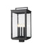 Z-Lite Canada - Five Light Outdoor Post Mount - Hartwell - Sand Black- Union Lighting Luminaires Decor