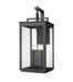 Z-Lite Canada - Six Light Outdoor Wall Mount - Hartwell - Sand Black- Union Lighting Luminaires Decor