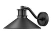 Z-Lite Canada - One Light Outdoor Wall Mount - RLM - Sand Black- Union Lighting Luminaires Decor