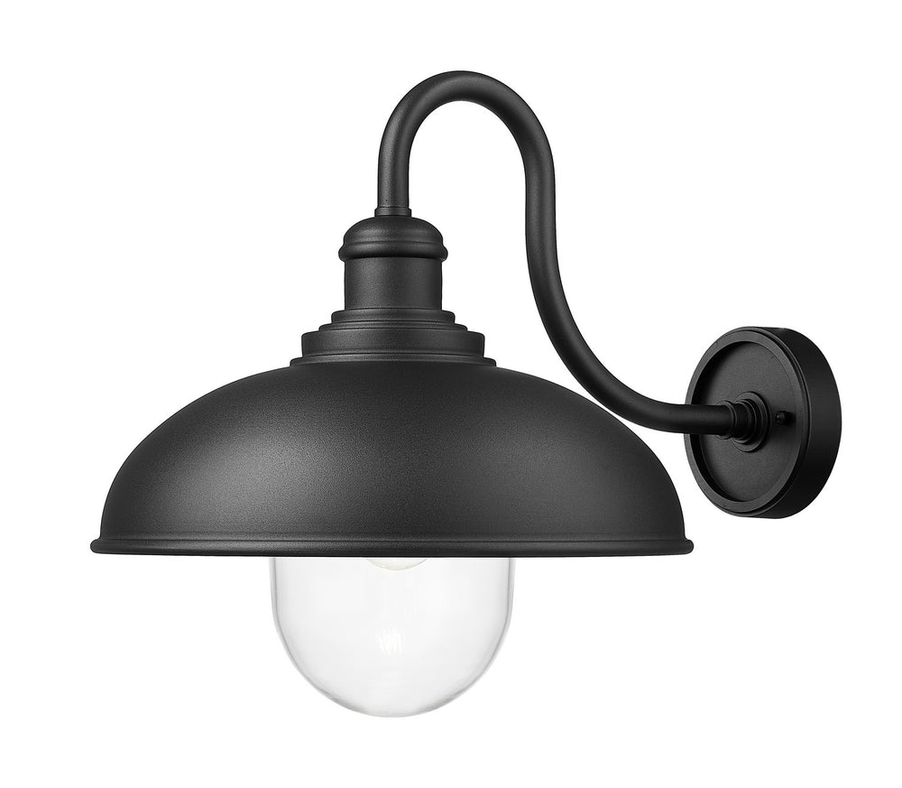 Z-Lite Canada - One Light Outdoor Wall Mount - RLM - Sand Black- Union Lighting Luminaires Decor