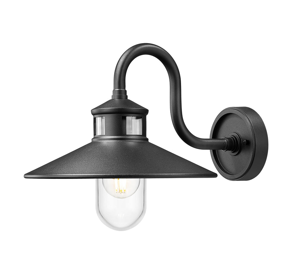 Z-Lite Canada - One Light Outdoor Wall Mount - RLM - Sand Black- Union Lighting Luminaires Decor