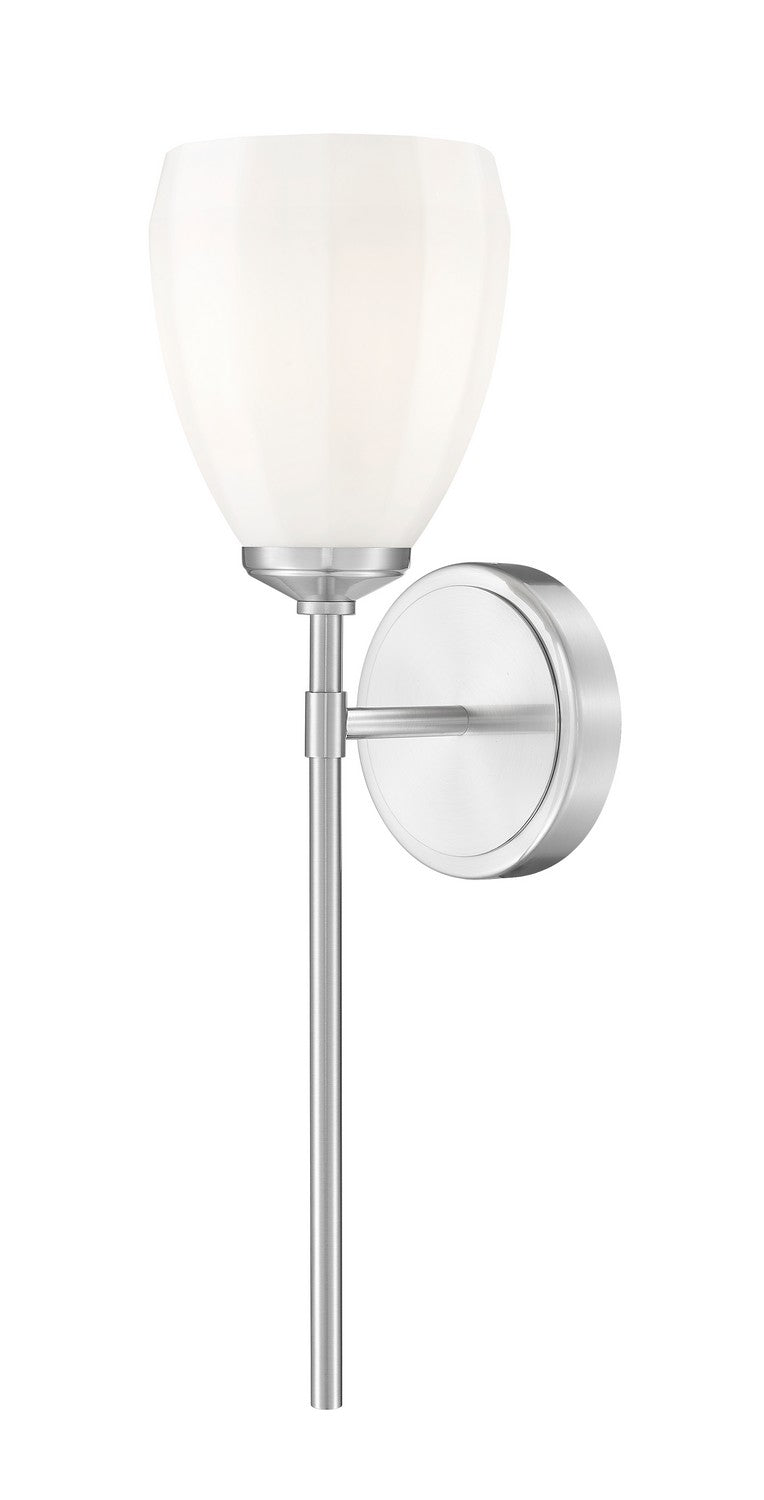 Z-Lite Canada - One Light Wall Sconce - Oren - Brushed Nickel- Union Lighting Luminaires Decor
