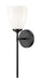 Z-Lite Canada - One Light Wall Sconce - Oren - Matte Black- Union Lighting Luminaires Decor