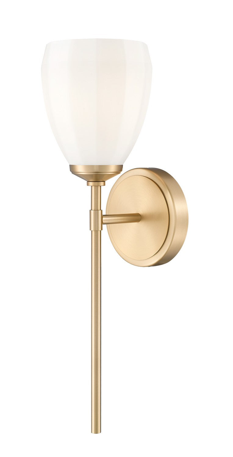 Z-Lite Canada - One Light Wall Sconce - Oren - Modern Gold- Union Lighting Luminaires Decor