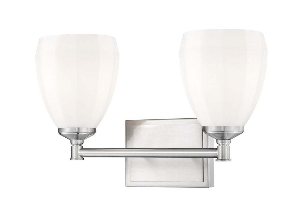 Z-Lite Canada - Two Light Vanity - Oren - Brushed Nickel- Union Lighting Luminaires Decor