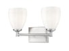 Z-Lite Canada - Two Light Vanity - Oren - Brushed Nickel- Union Lighting Luminaires Decor
