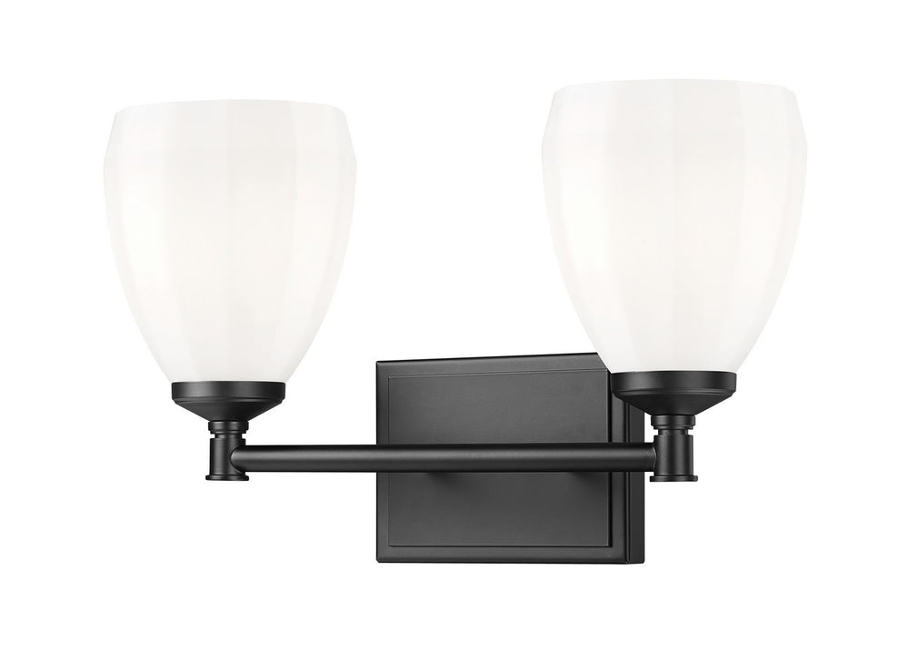 Z-Lite Canada - Two Light Vanity - Oren - Matte Black- Union Lighting Luminaires Decor