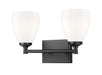 Z-Lite Canada - Two Light Vanity - Oren - Matte Black- Union Lighting Luminaires Decor
