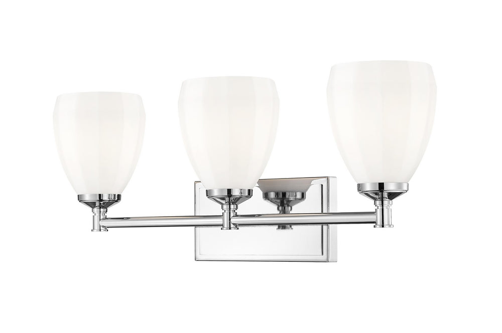 Z-Lite Canada - Three Light Vanity - Oren - Chrome- Union Lighting Luminaires Decor