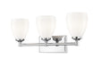 Z-Lite Canada - Three Light Vanity - Oren - Chrome- Union Lighting Luminaires Decor