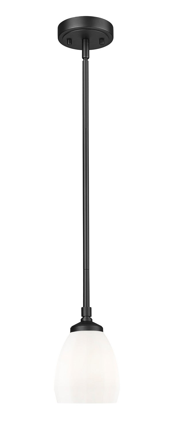 Z-Lite Canada - One Light Pendant - Oren - Matte Black- Union Lighting Luminaires Decor