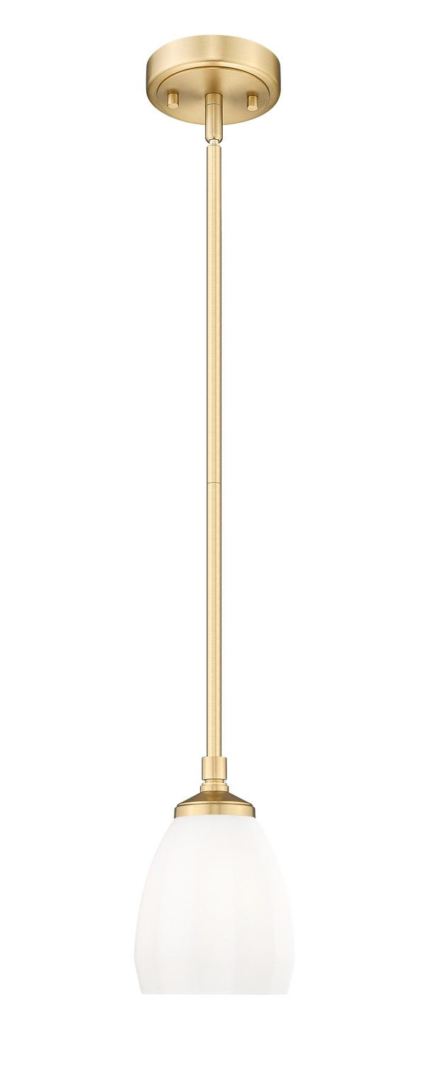 Z-Lite Canada - One Light Pendant - Oren - Modern Gold- Union Lighting Luminaires Decor