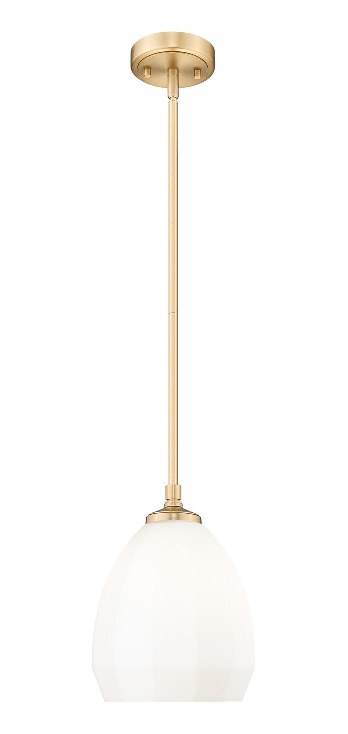 Z-Lite Canada - One Light Pendant - Oren - Modern Gold- Union Lighting Luminaires Decor