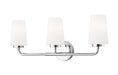 Z-Lite Canada - Three Light Vanity - Montford - Chrome- Union Lighting Luminaires Decor