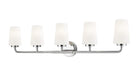 Z-Lite Canada - Five Light Vanity - Montford - Chrome- Union Lighting Luminaires Decor