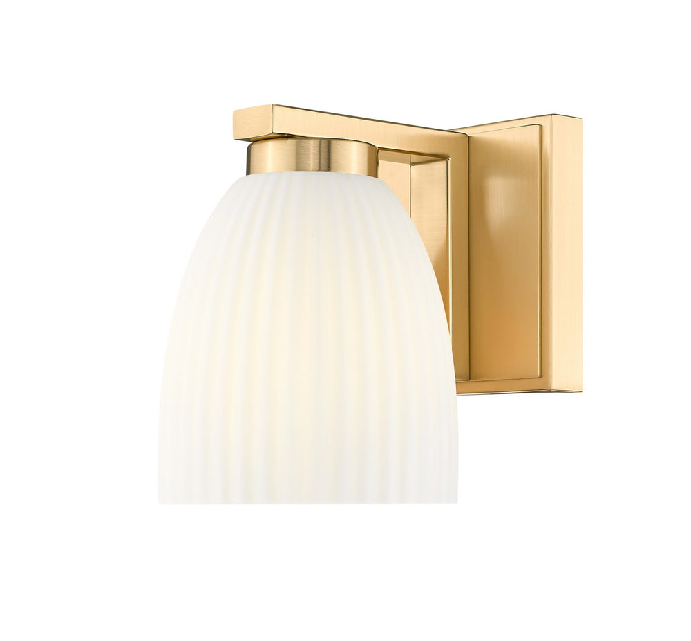 Z-Lite Canada - One Light Wall Sconce - Naya - Modern Gold- Union Lighting Luminaires Decor