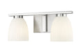 Z-Lite Canada - Two Light Vanity - Naya - Brushed Nickel- Union Lighting Luminaires Decor