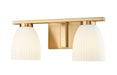 Z-Lite Canada - Two Light Vanity - Naya - Modern Gold- Union Lighting Luminaires Decor