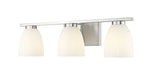 Z-Lite Canada - Three Light Vanity - Naya - Brushed Nickel- Union Lighting Luminaires Decor