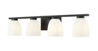 Z-Lite Canada - Four Light Vanity - Naya - Matte Black- Union Lighting Luminaires Decor