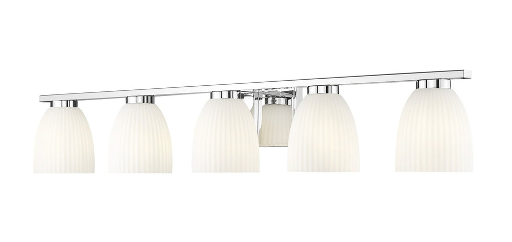 Z-Lite Canada - Five Light Vanity - Naya - Chrome- Union Lighting Luminaires Decor