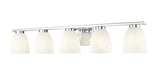 Z-Lite Canada - Five Light Vanity - Naya - Chrome- Union Lighting Luminaires Decor