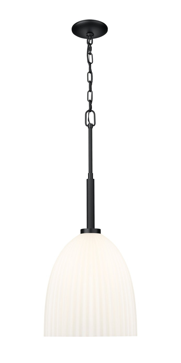 Z-Lite Canada - One Light Pendant - Naya - Matte Black- Union Lighting Luminaires Decor