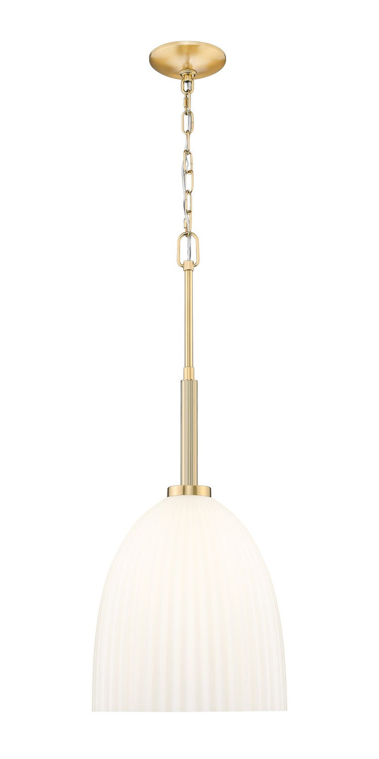 Z-Lite Canada - One Light Pendant - Naya - Modern Gold- Union Lighting Luminaires Decor