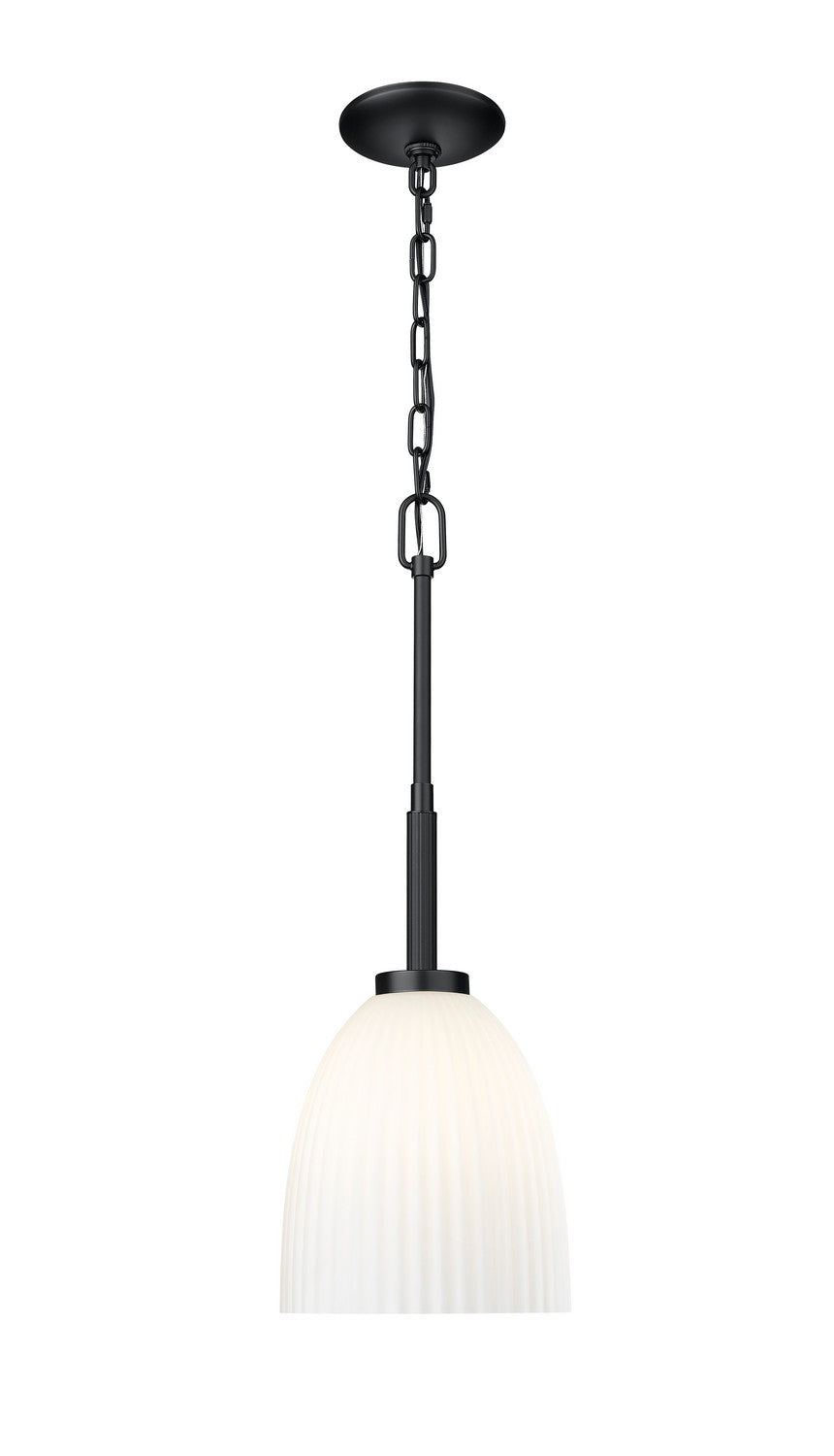 Z-Lite Canada - One Light Pendant - Naya - Matte Black- Union Lighting Luminaires Decor